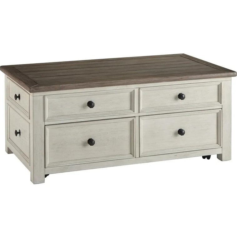 Living Room Coffee With Drawers Dining Table