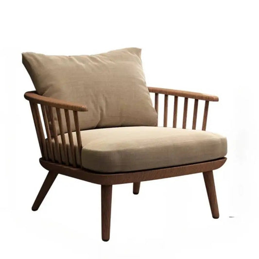 Lightweight Soft Lounge Chair Relaxing Comfort Wood Chair